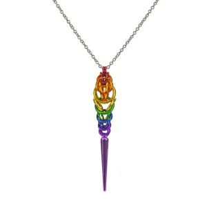 Rainbow Pride - Spike Pendant