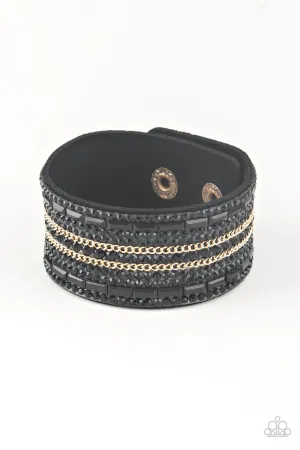 Rebel Radiance Black Paparazzi Bracelet