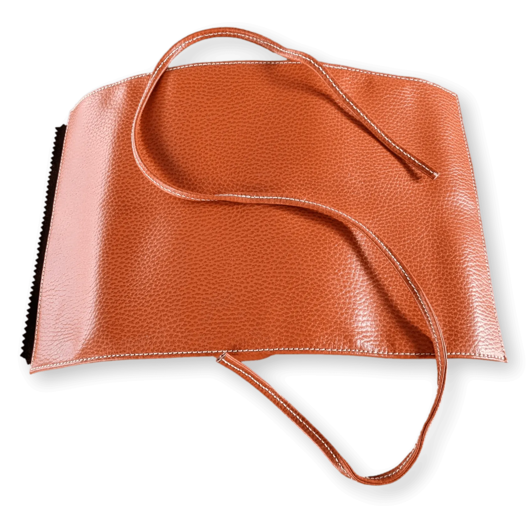 RENE KERN Vintage Leather Jewelry Travel Pochette, New!