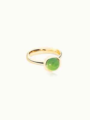Ring BOUTON small Peridot Peridot