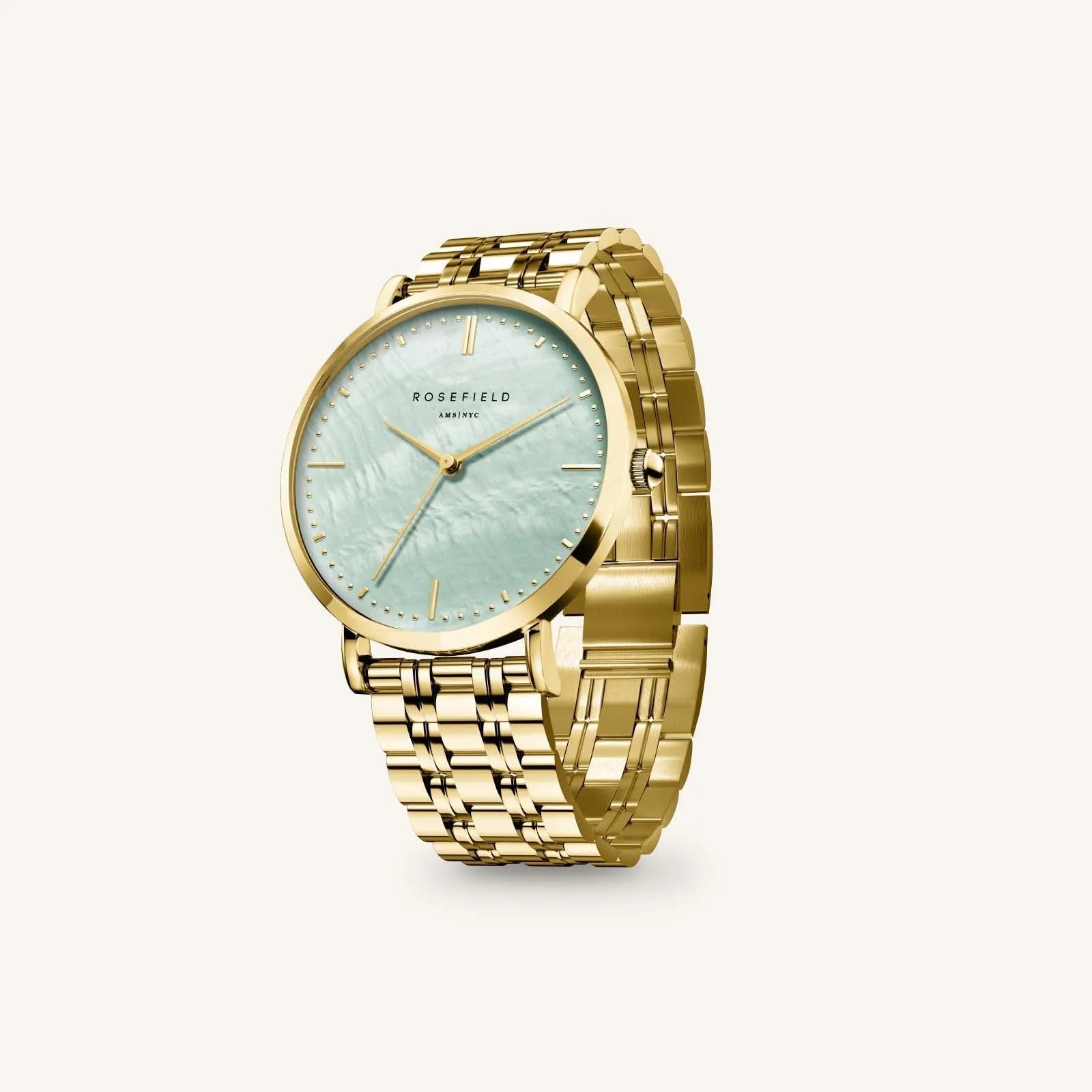 ROSEFIELD The Upper east Side Watch - Green/Gold
