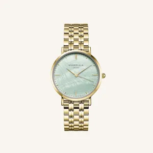ROSEFIELD The Upper east Side Watch - Green/Gold