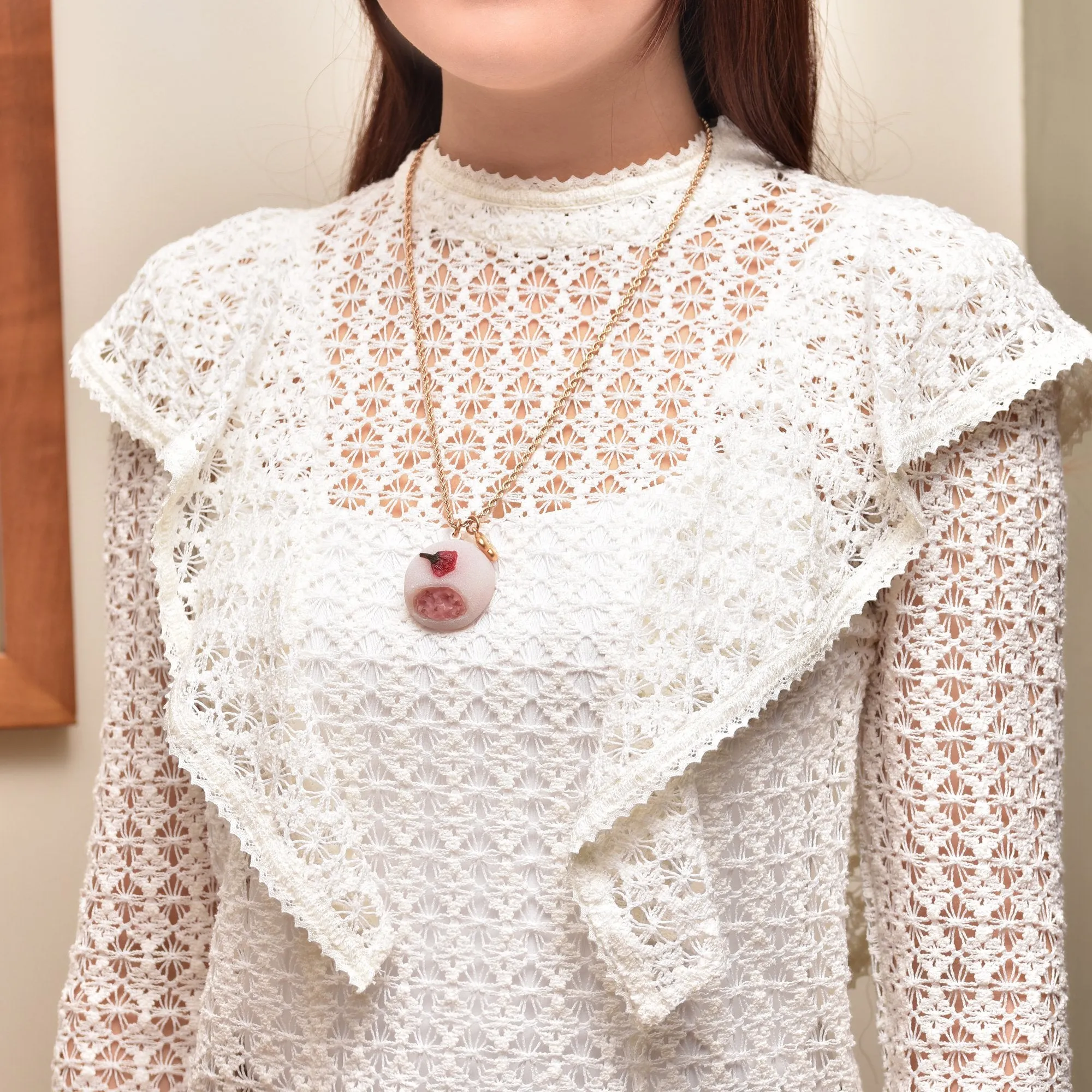 SAKURA Daifuku Necklace【Japan Jewelry】