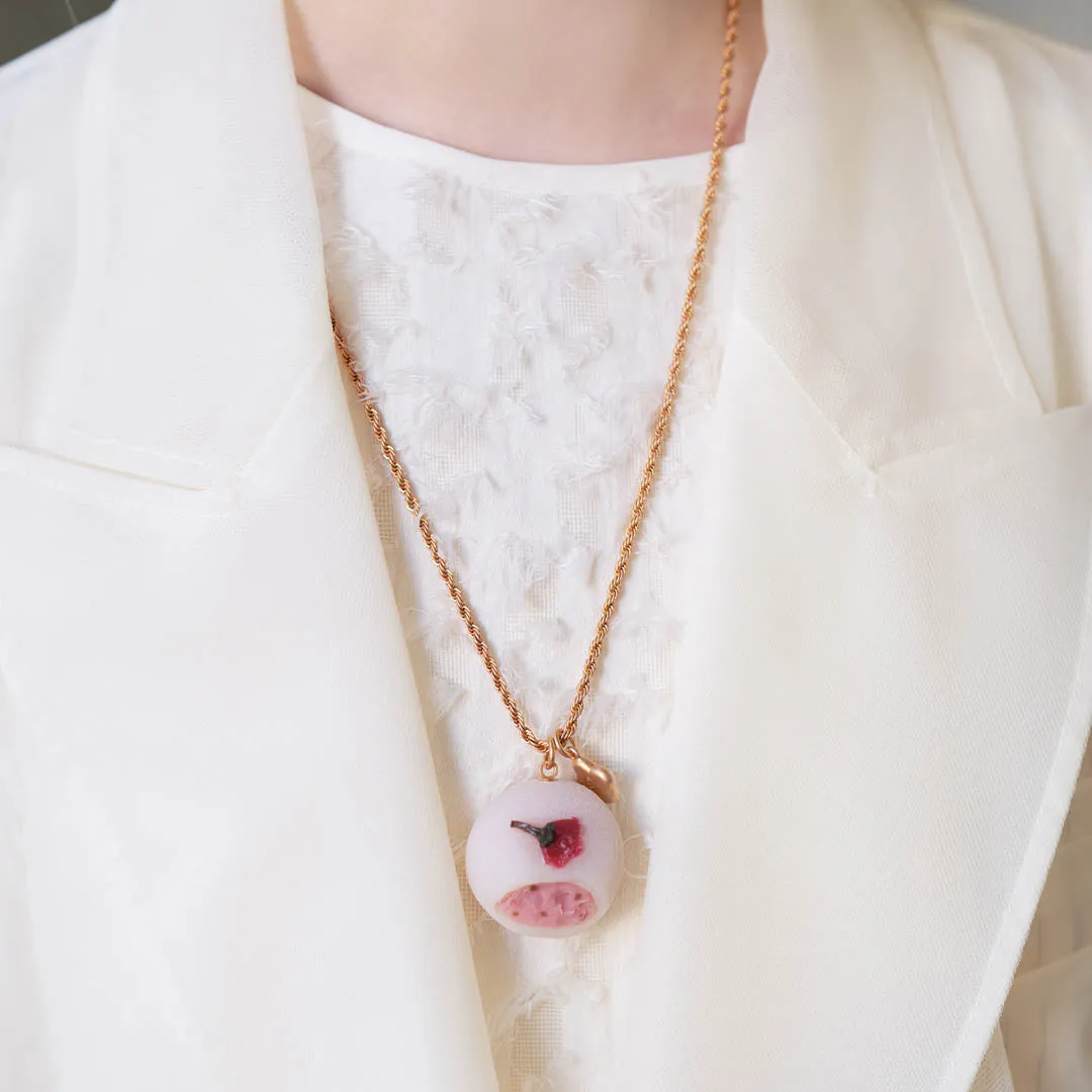 SAKURA Daifuku Necklace【Japan Jewelry】