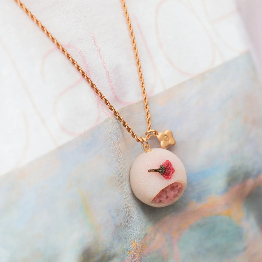 SAKURA Daifuku Necklace【Japan Jewelry】