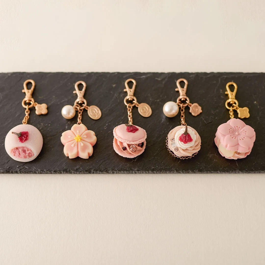 SAKURA Monaka Bag Charm (Pink)【Japan Jewelry】