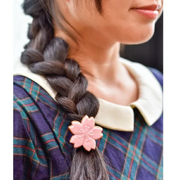 SAKURA Sugar Cookie Hair Rubber Band【Japan Jewelry】