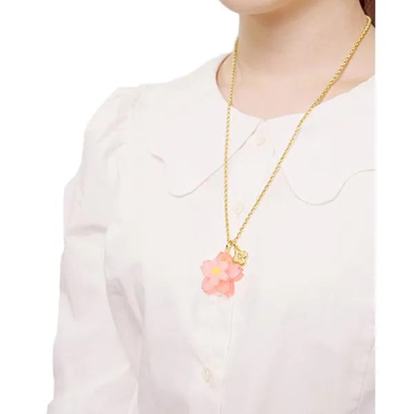SAKURA Youkan Necklace【Japan Jewelry】