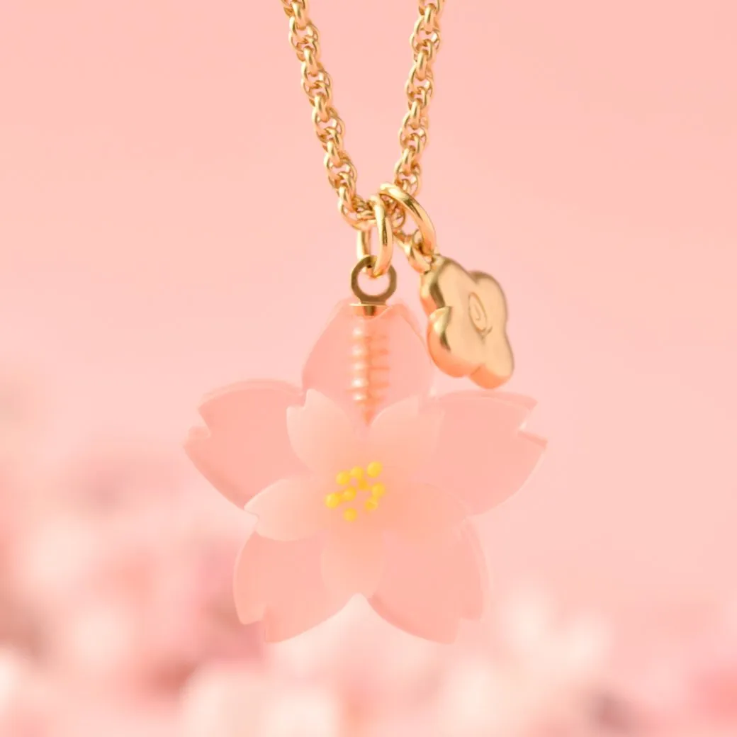 SAKURA Youkan Necklace【Japan Jewelry】
