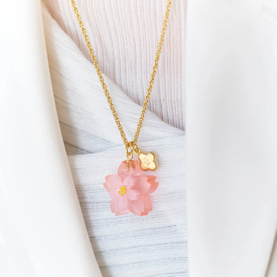 SAKURA Youkan Necklace【Japan Jewelry】