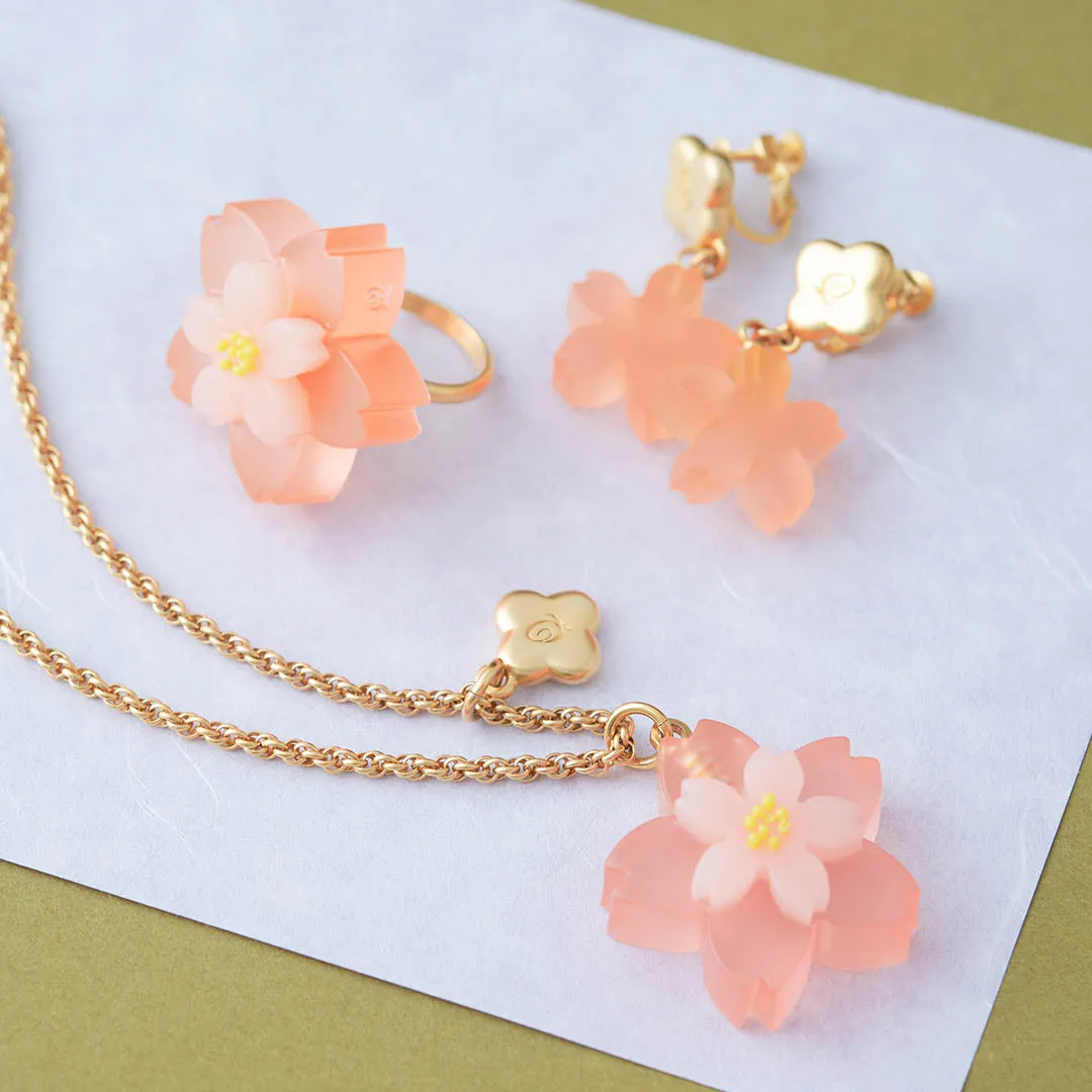 SAKURA Youkan Necklace【Japan Jewelry】