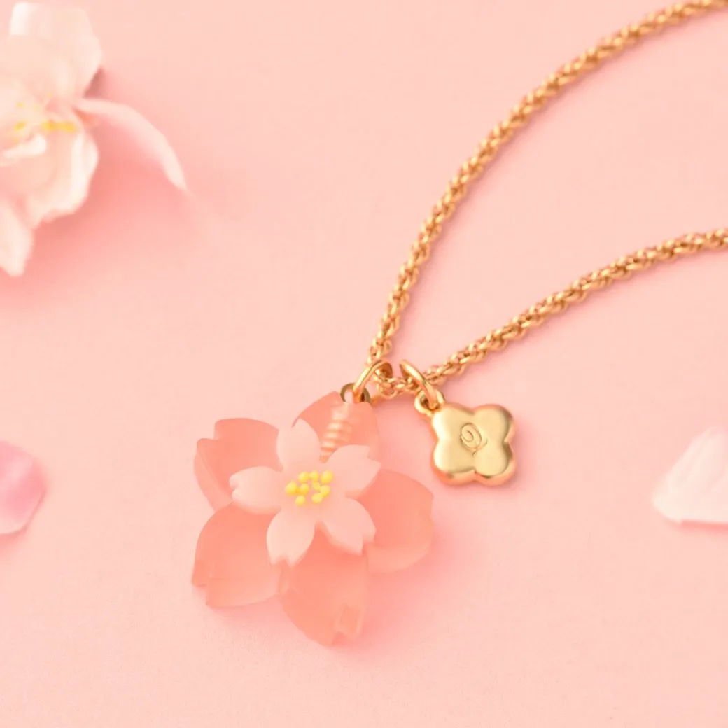 SAKURA Youkan Necklace【Japan Jewelry】