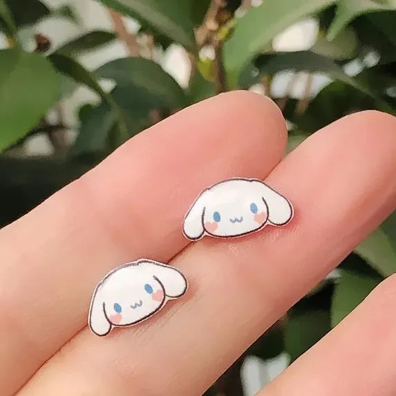 Sanrio Cinnamoroll Ear Stud |Cinnamoroll Stud Earrings
