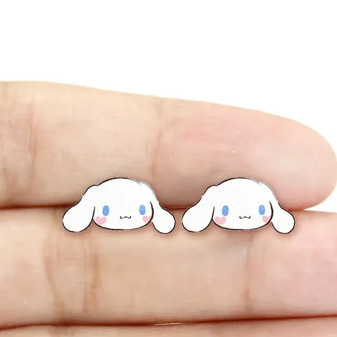 Sanrio Cinnamoroll Ear Stud |Cinnamoroll Stud Earrings