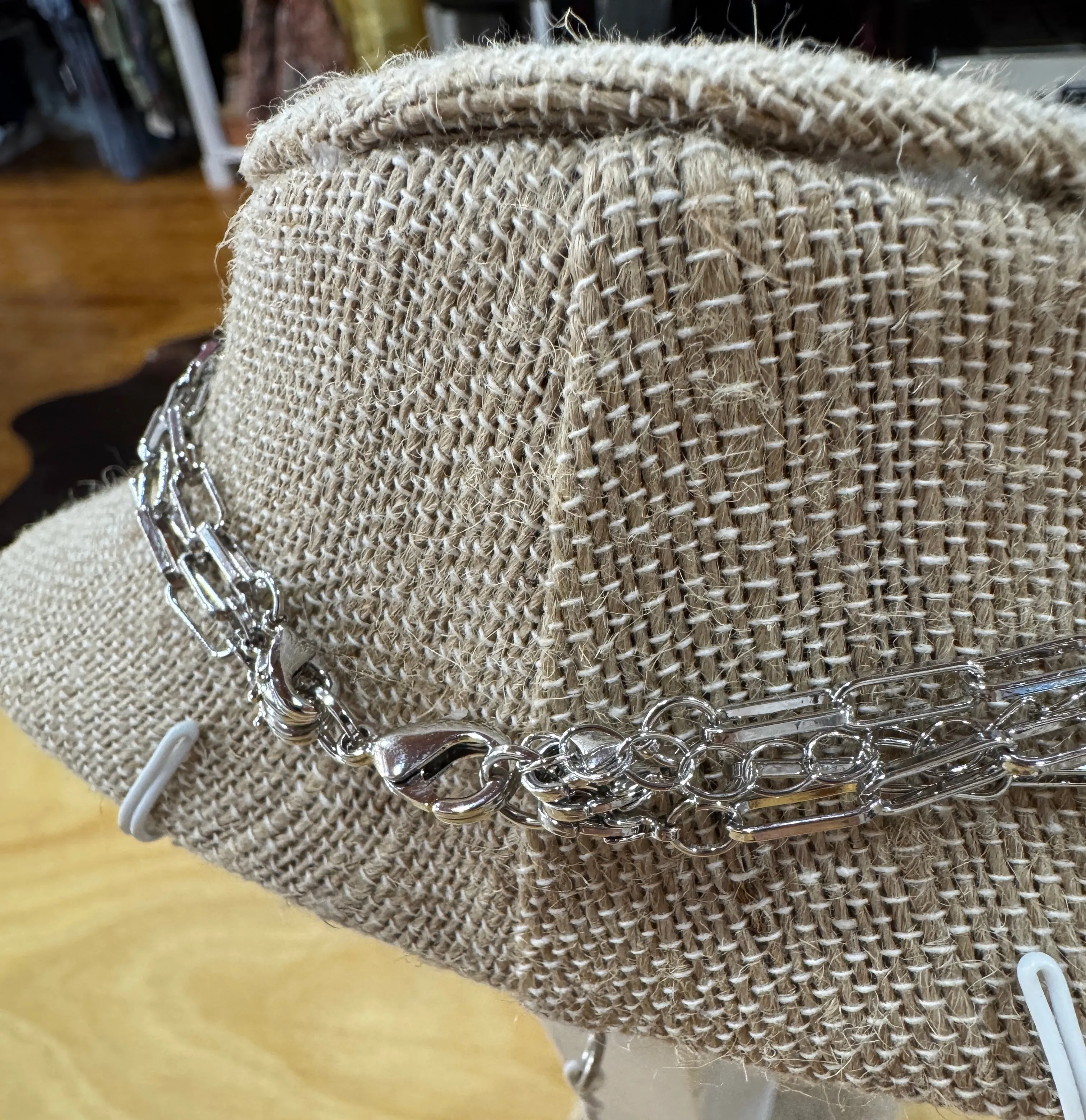 Silver Triple Layered Chain Necklace