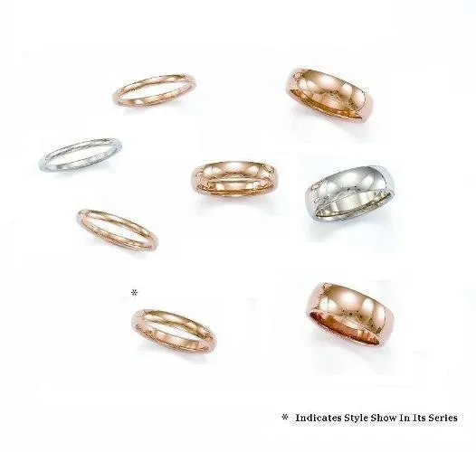 Simple Gold Band - 3MM Comfort Fit