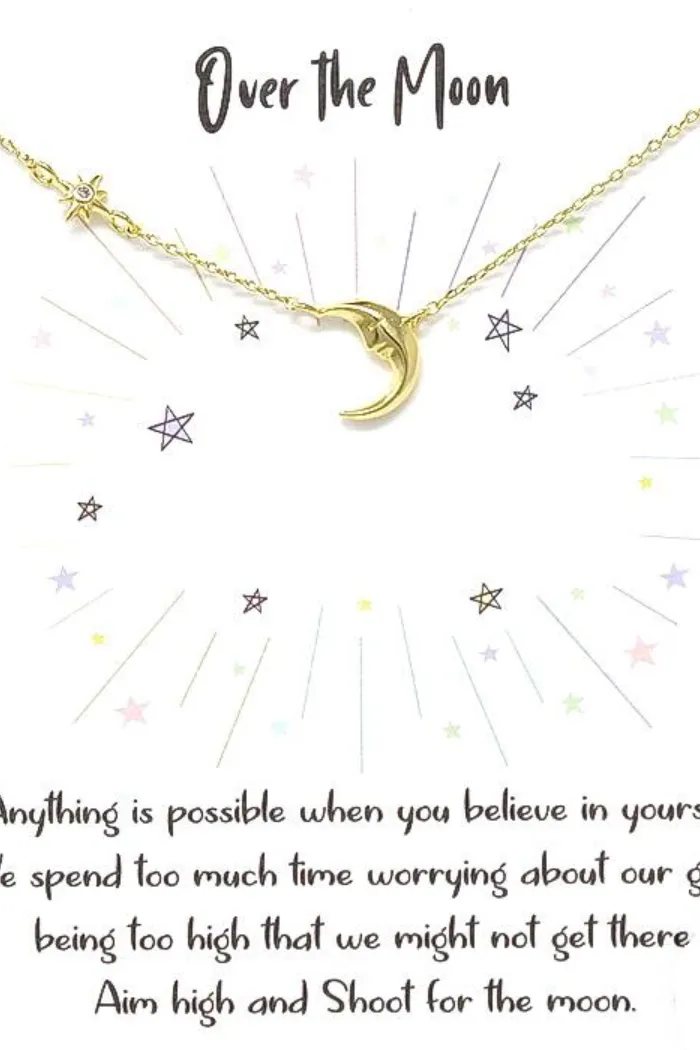 Simple Moon Necklace