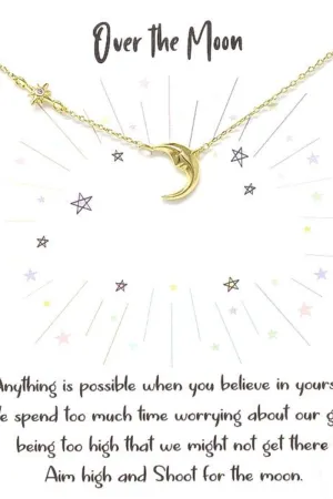Simple Moon Necklace