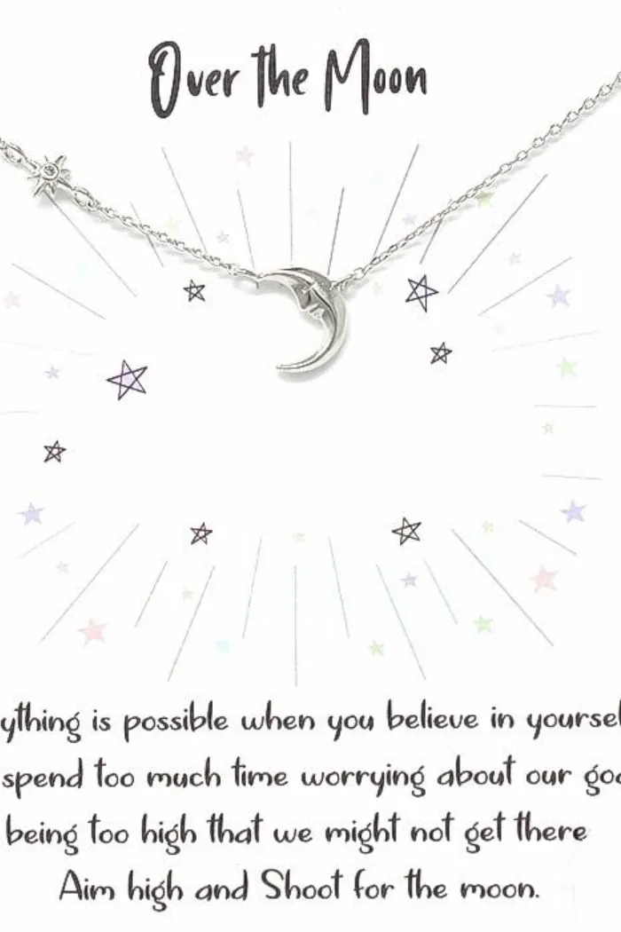 Simple Moon Necklace