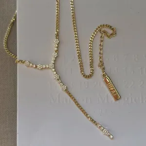 Simple Style Classic Style Solid Color Stainless Steel Plating Inlay Zircon 18k Gold Plated Necklace