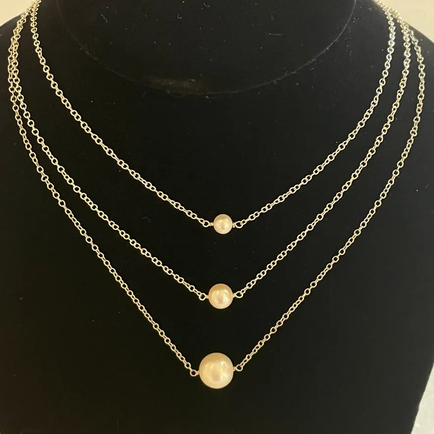 Single Pearl Necklace