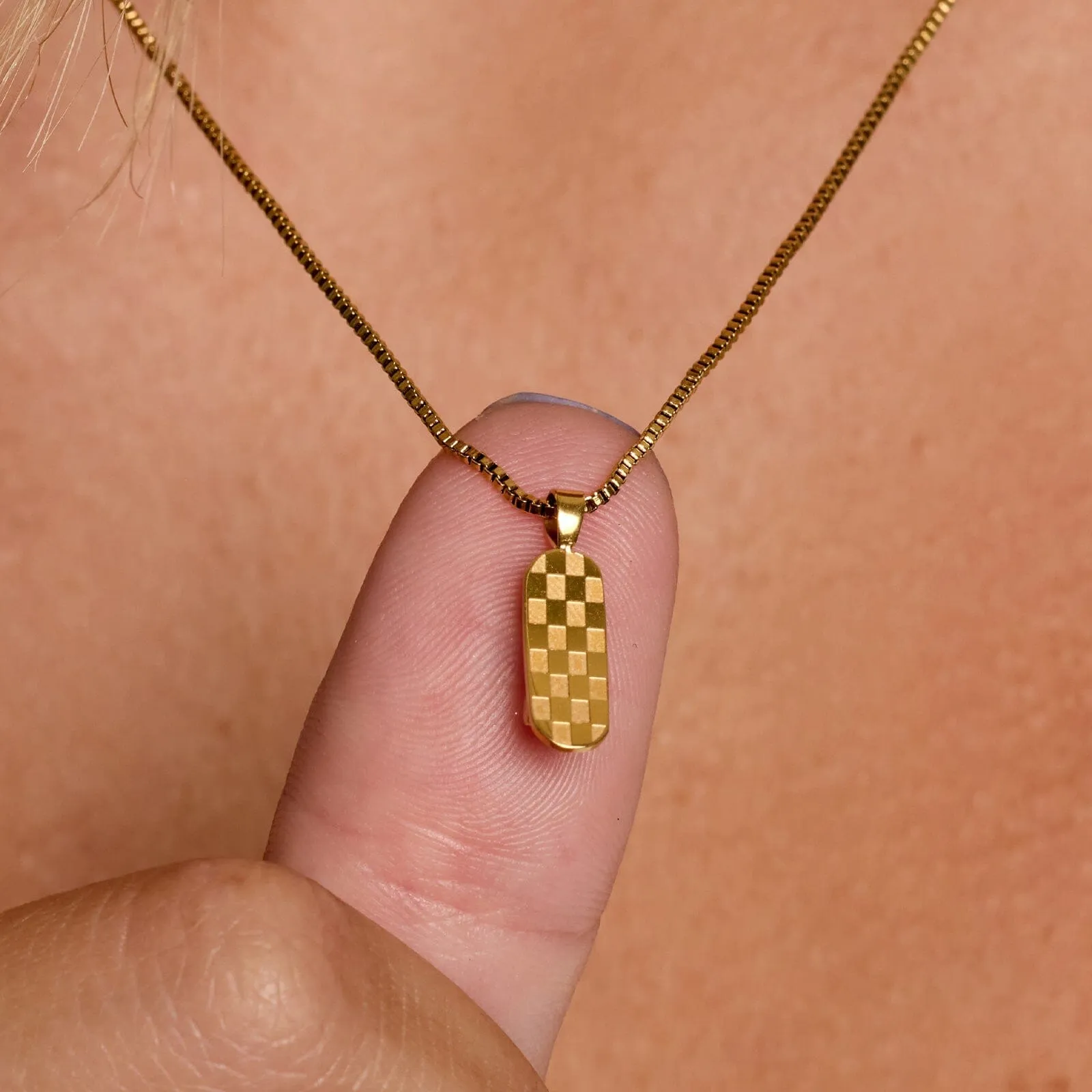 Skateboard Necklace