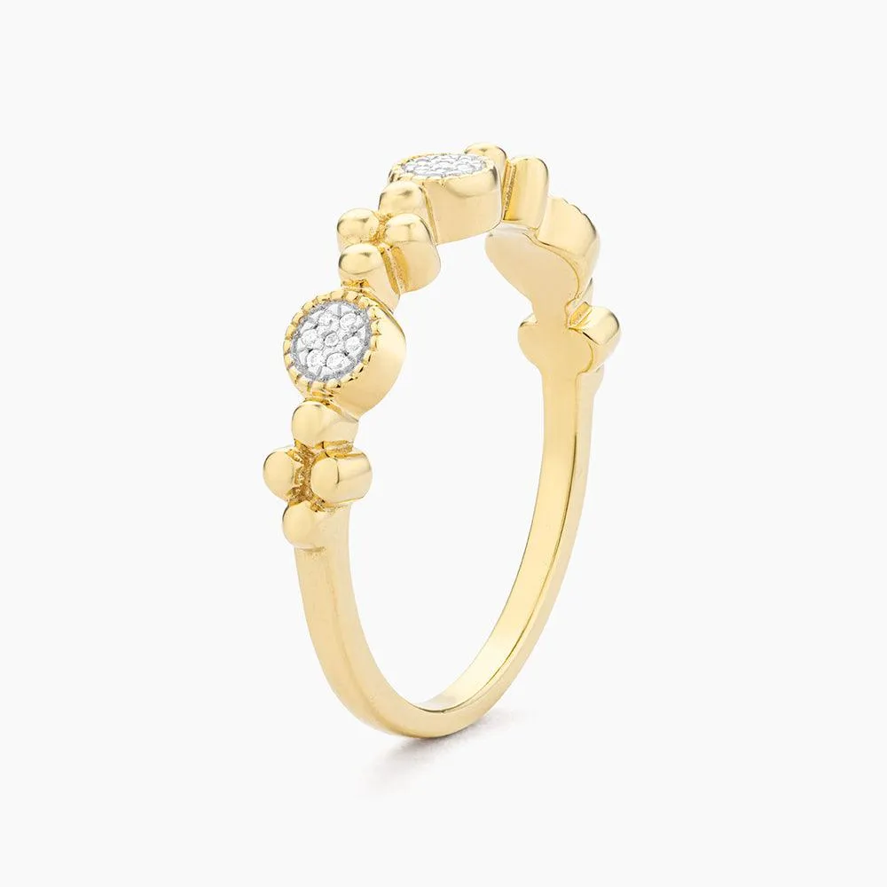 Skip A Beat Stackable Ring