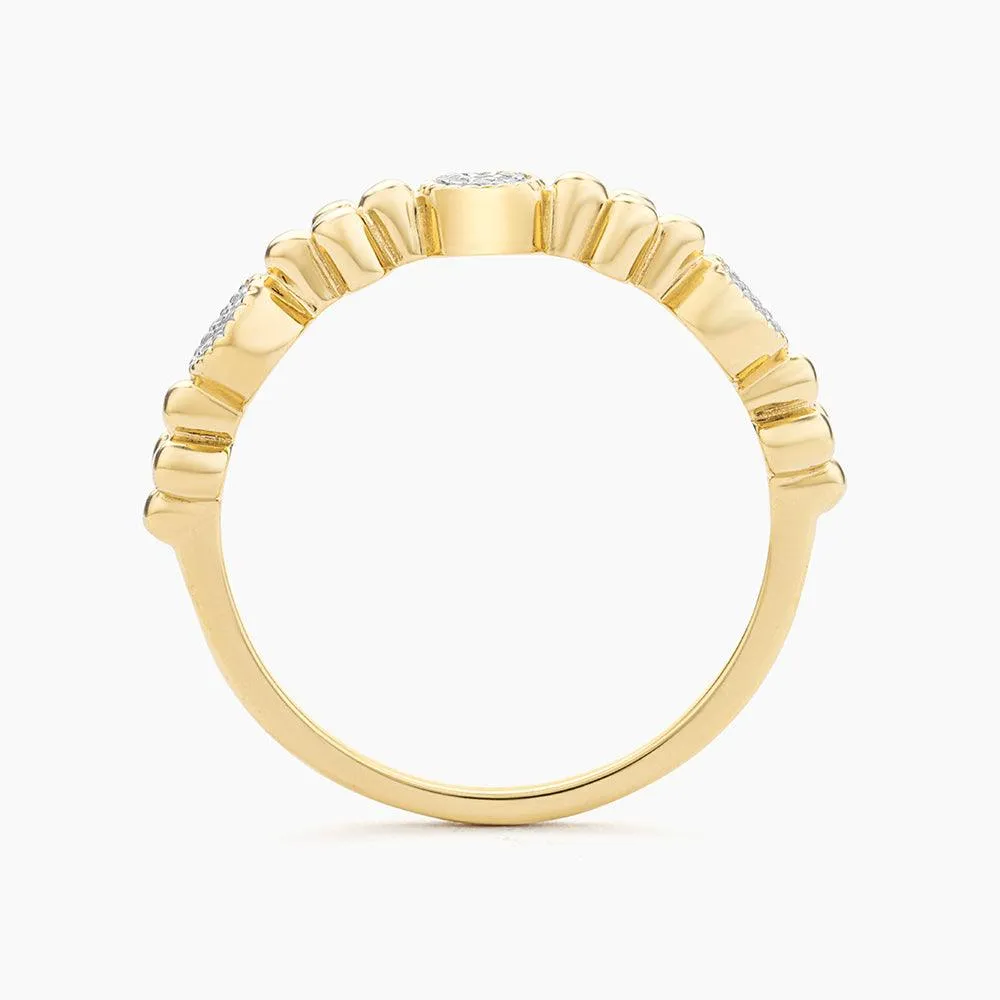 Skip A Beat Stackable Ring