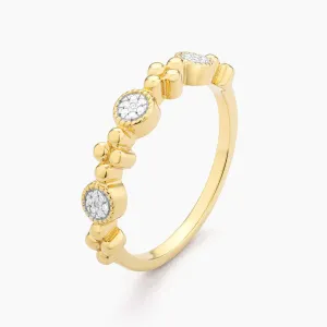 Skip A Beat Stackable Ring