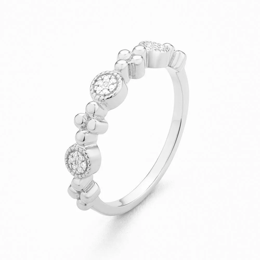 Skip A Beat Stackable Ring