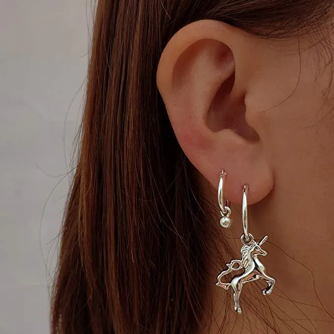 SL-079 Women's Hoop Earrings 4 Pairs x 14 Boxes - NEW - SMALL LOT