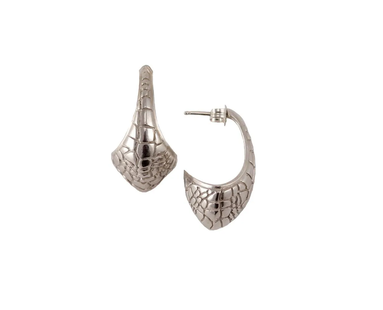 Small Crocodile Earrings