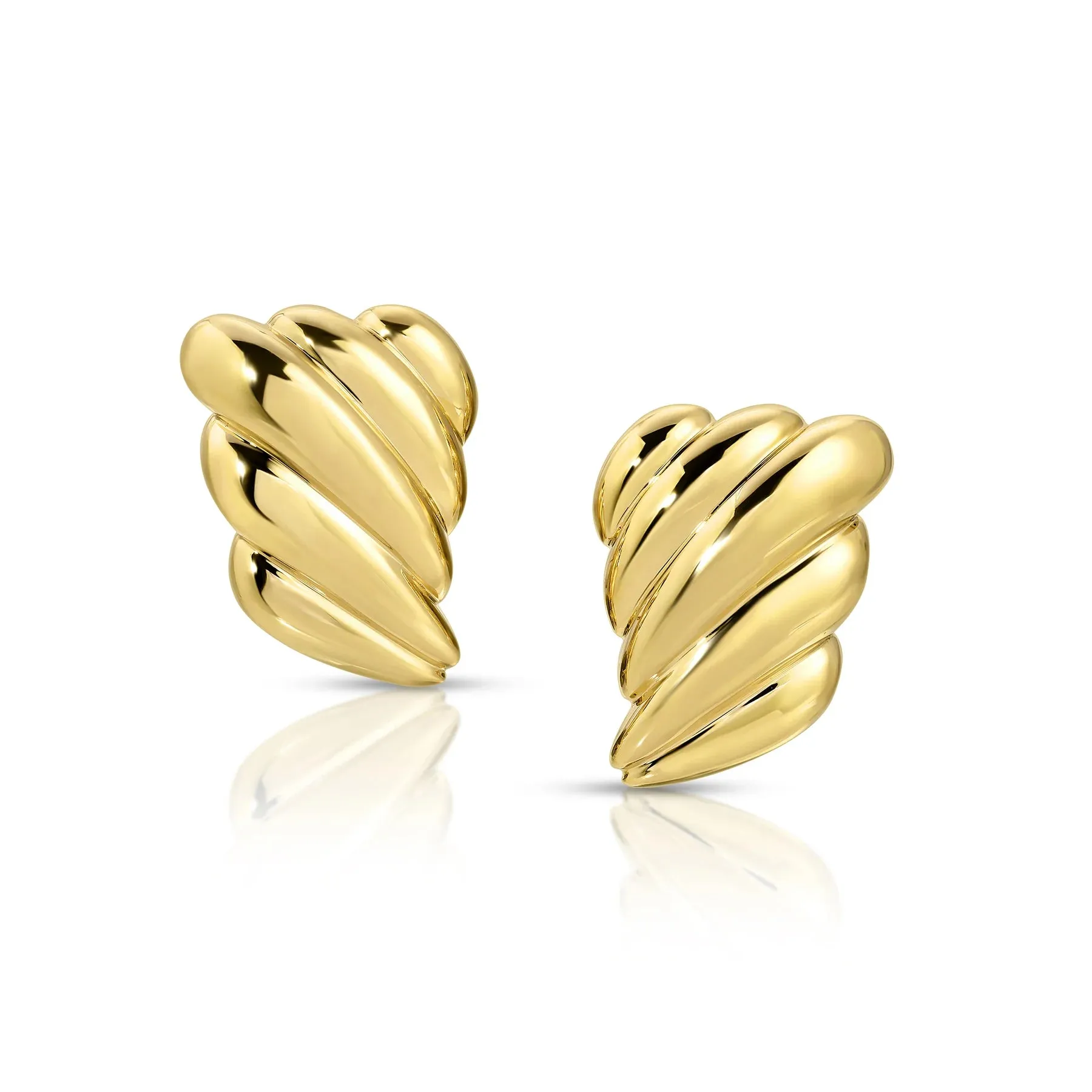 Small Croissant Earrings