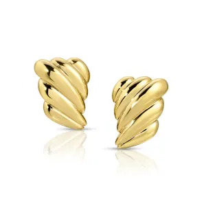 Small Croissant Earrings