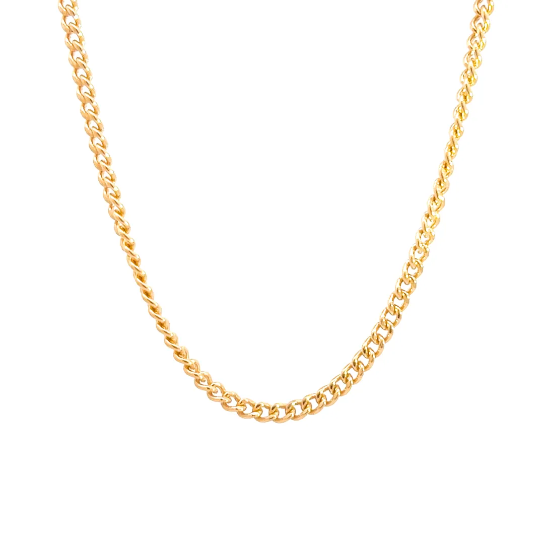 Small Curb Chain Necklace