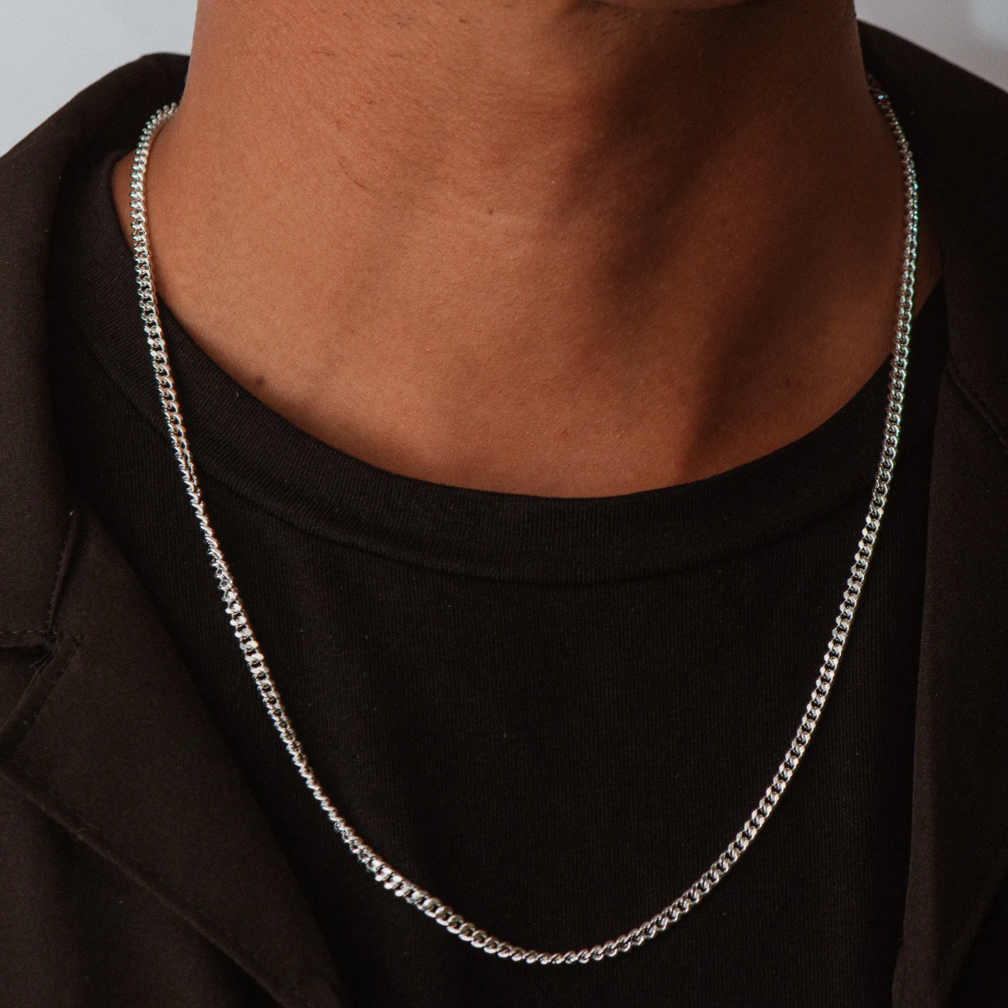 Small Curb Chain Necklace