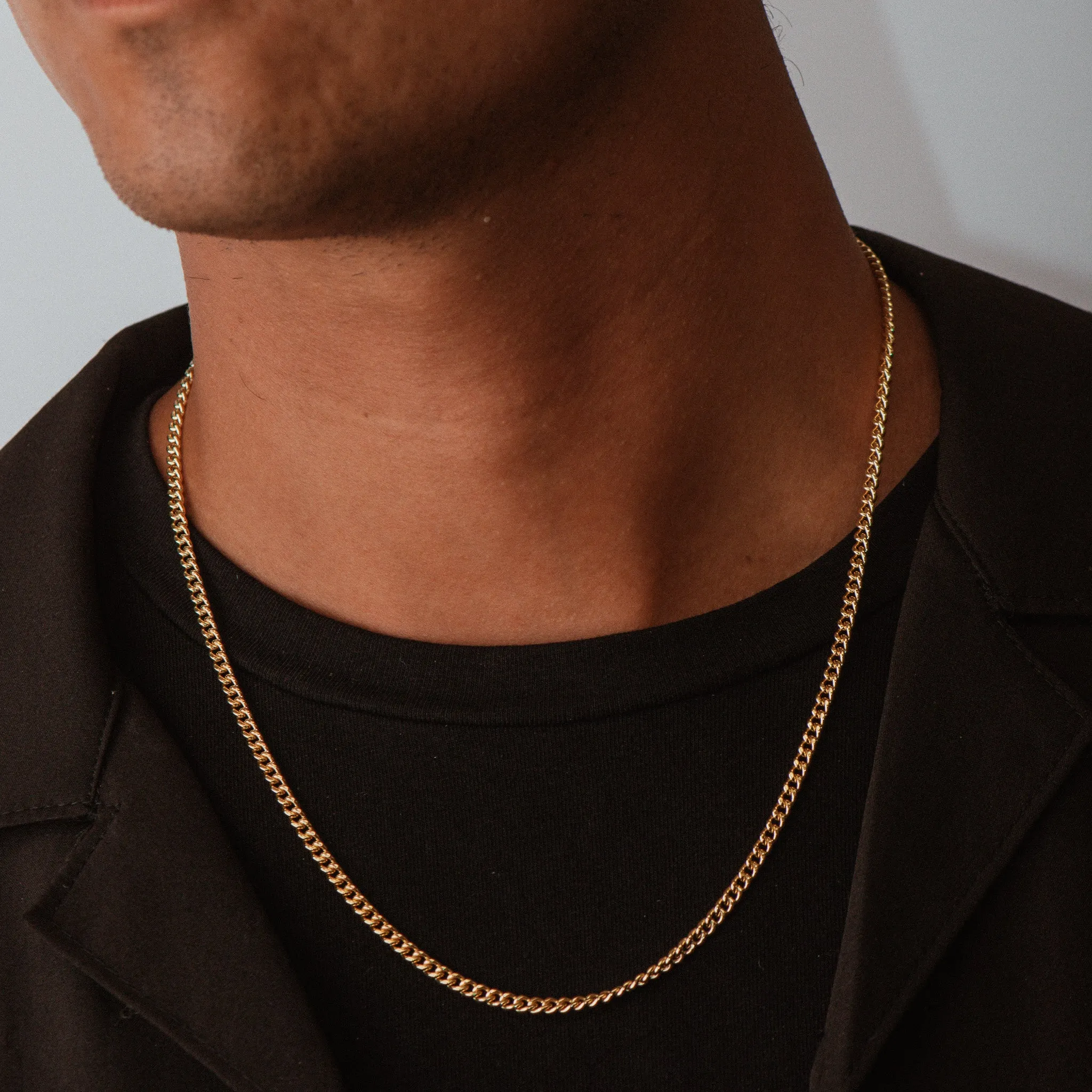 Small Curb Chain Necklace