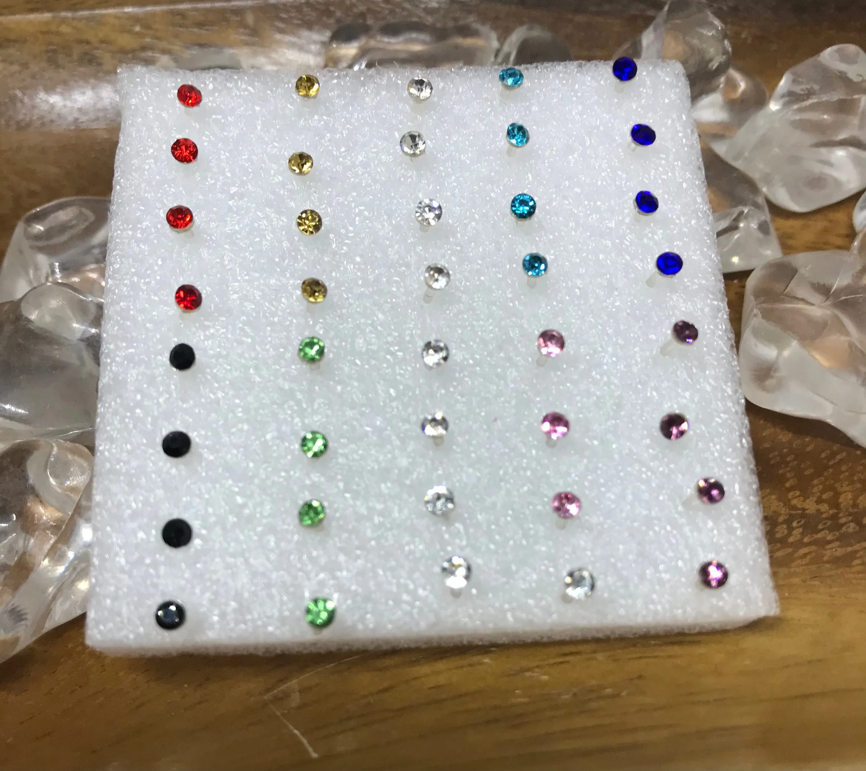 Small Diamond Stud Set