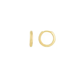 Small Gold Huggie Earrings