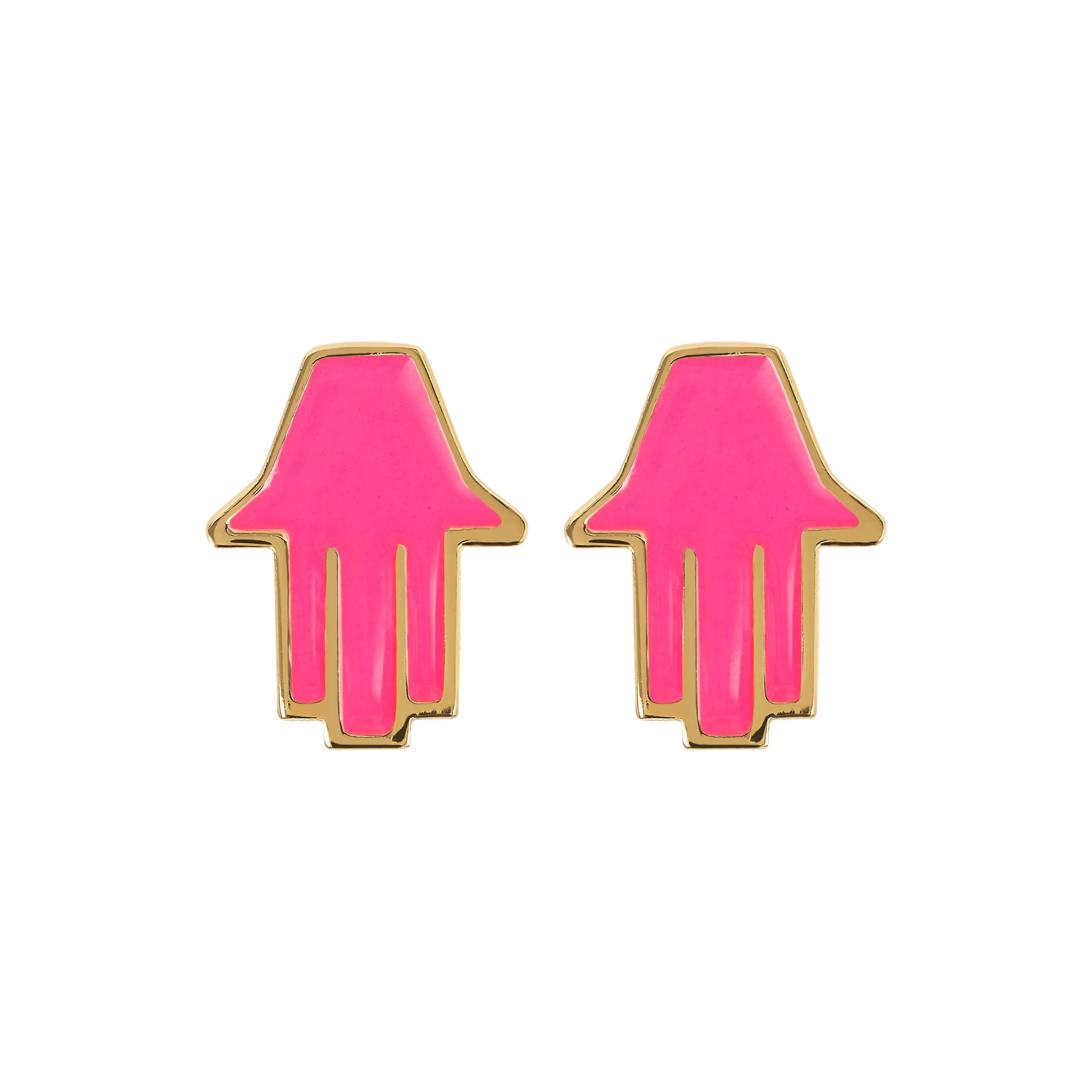 Small Hamsa Stud Earrings