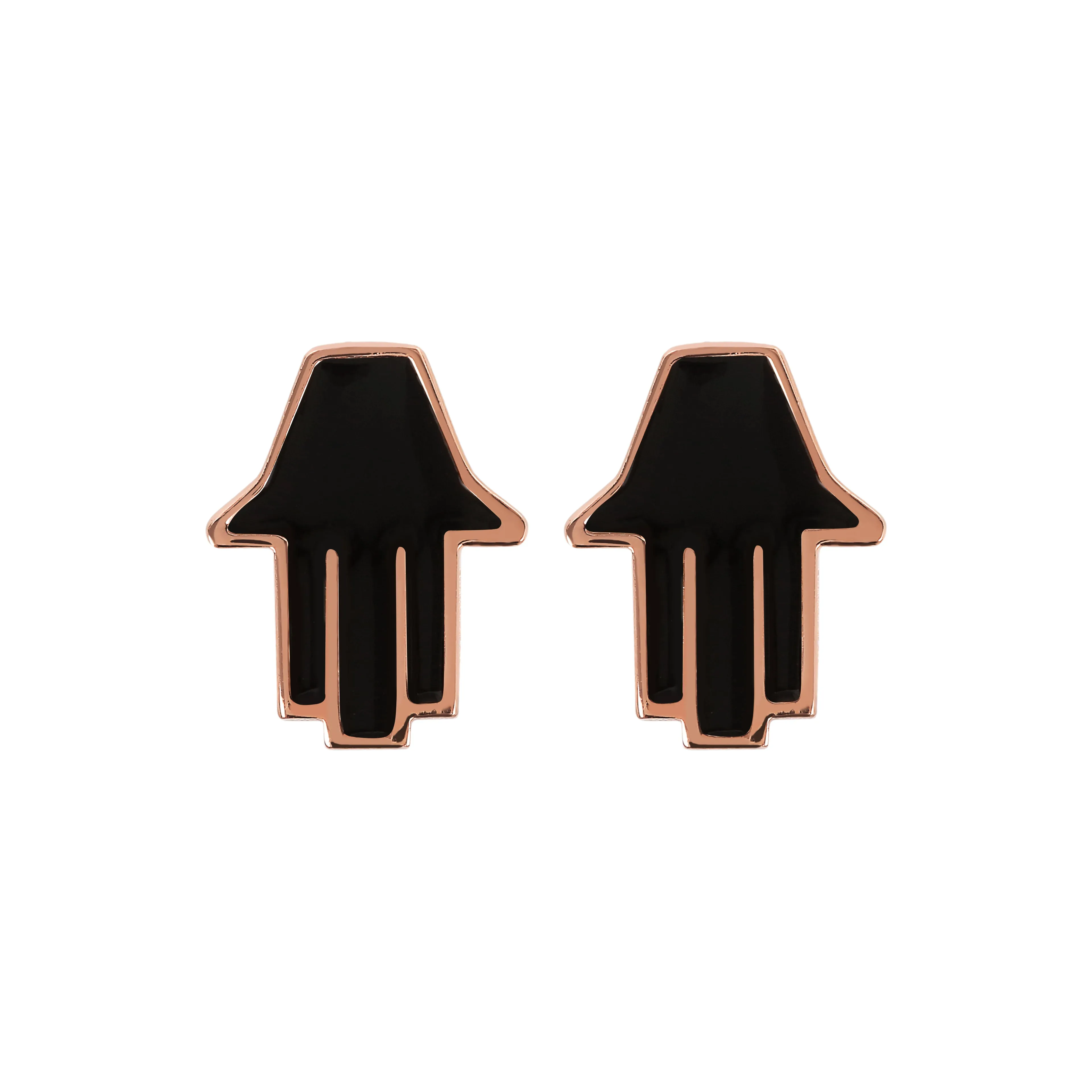Small Hamsa Stud Earrings