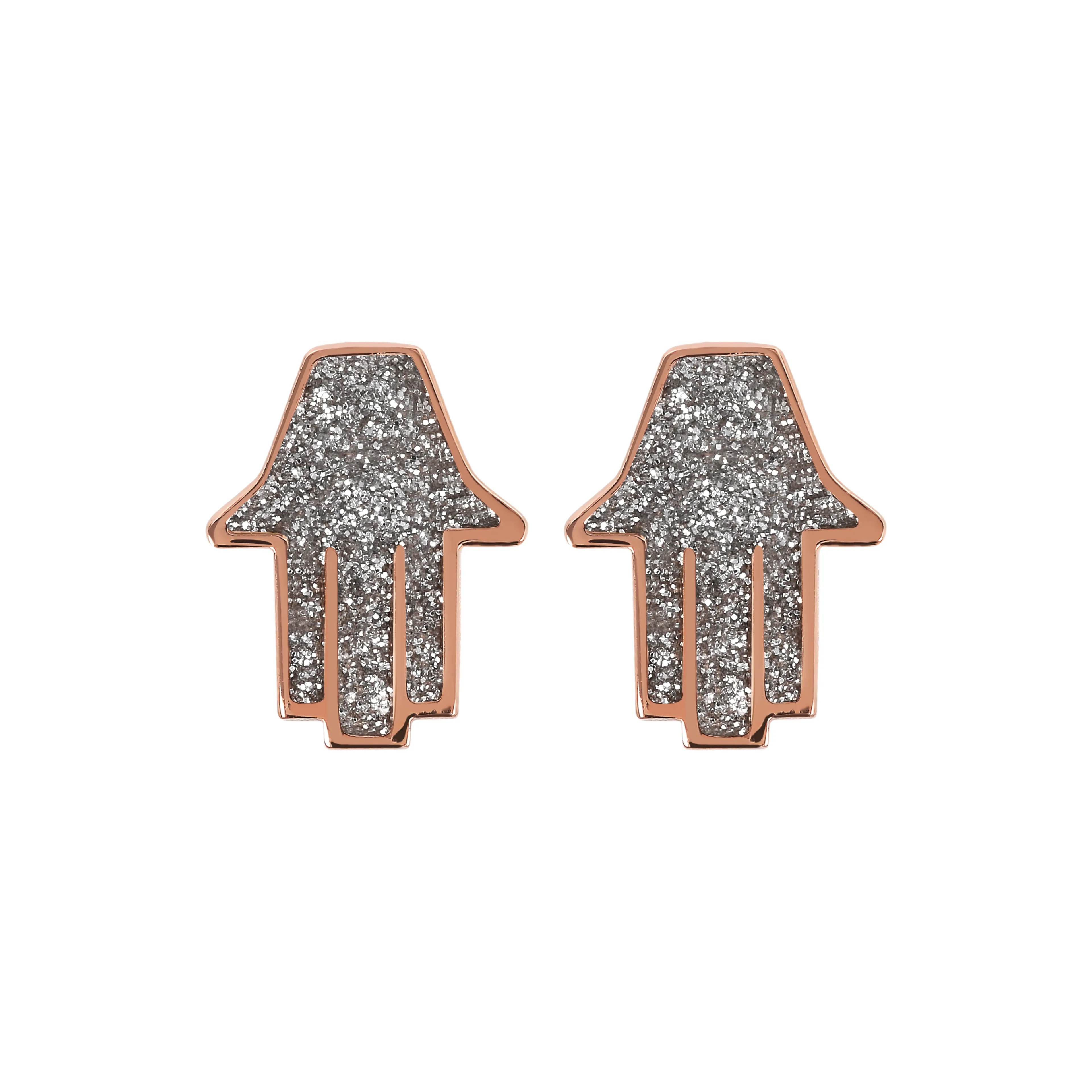 Small Hamsa Stud Earrings