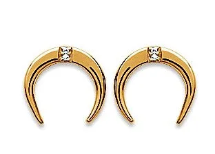 Small Horn Earrings