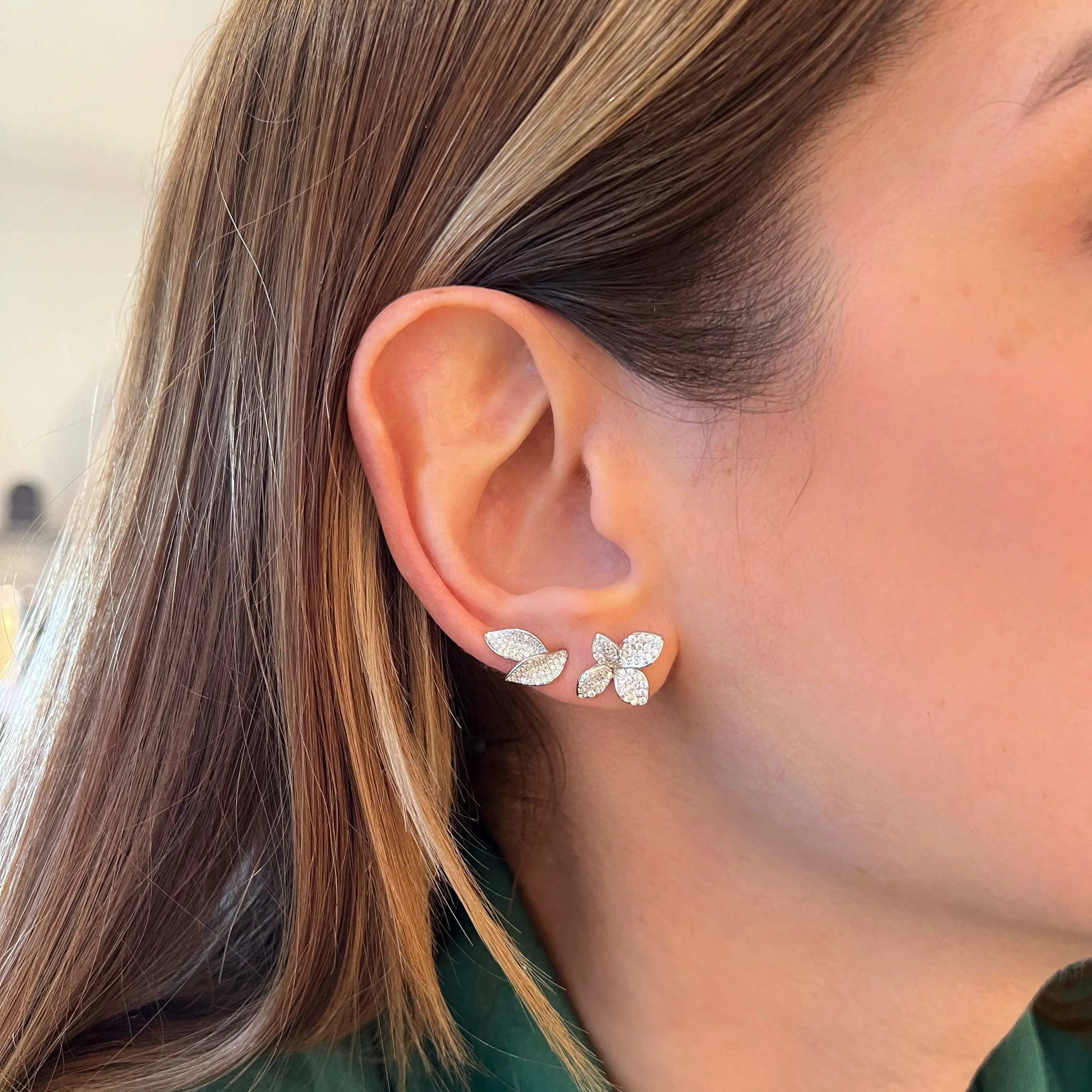 Small Leaf Earrings