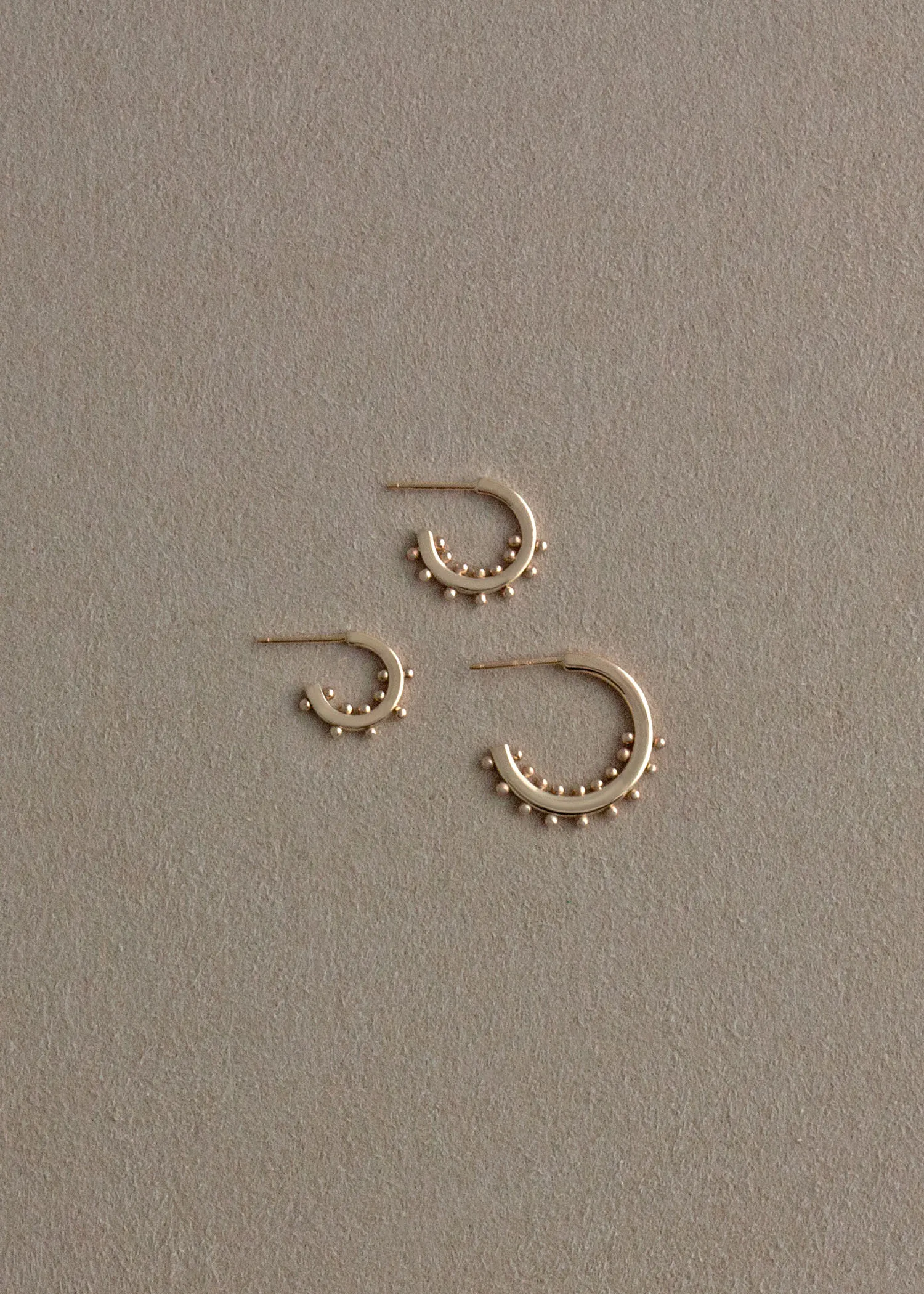 Small Narumi Hoops