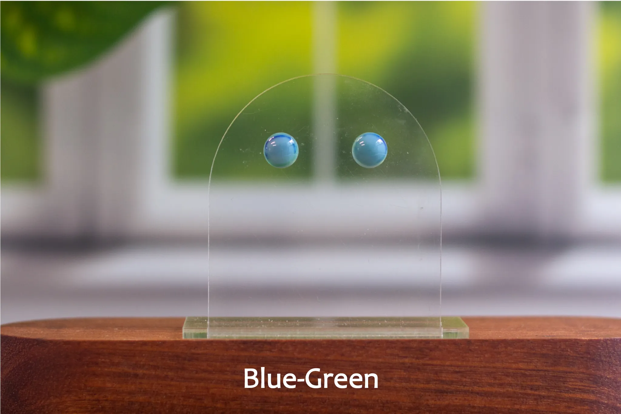 Small Stud Fused Glass Earrings