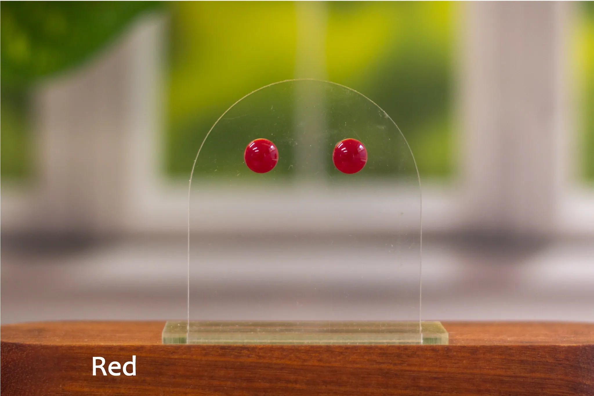 Small Stud Fused Glass Earrings