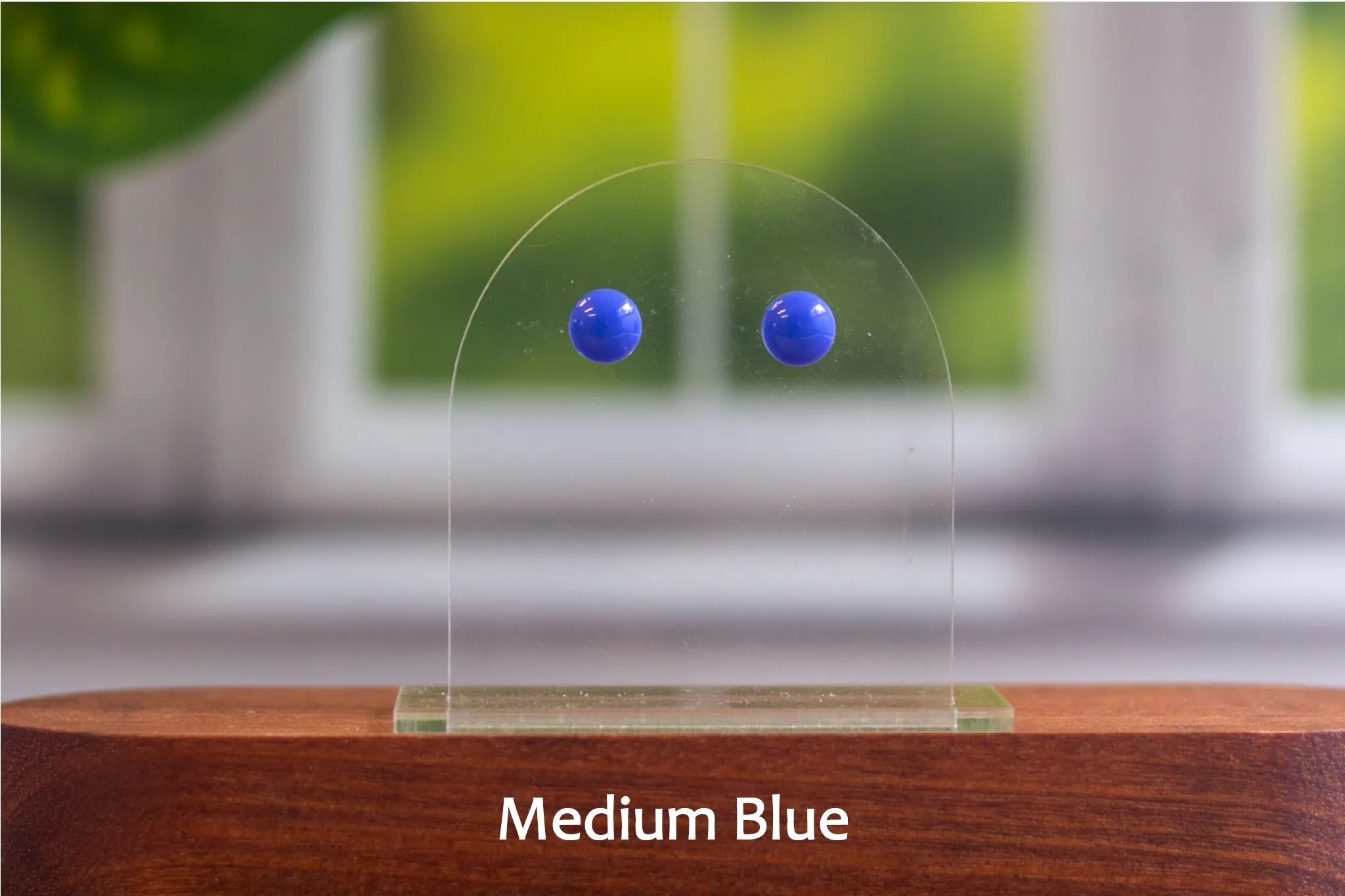 Small Stud Fused Glass Earrings
