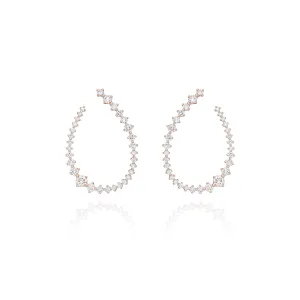 Small Swing Hoop Earrings