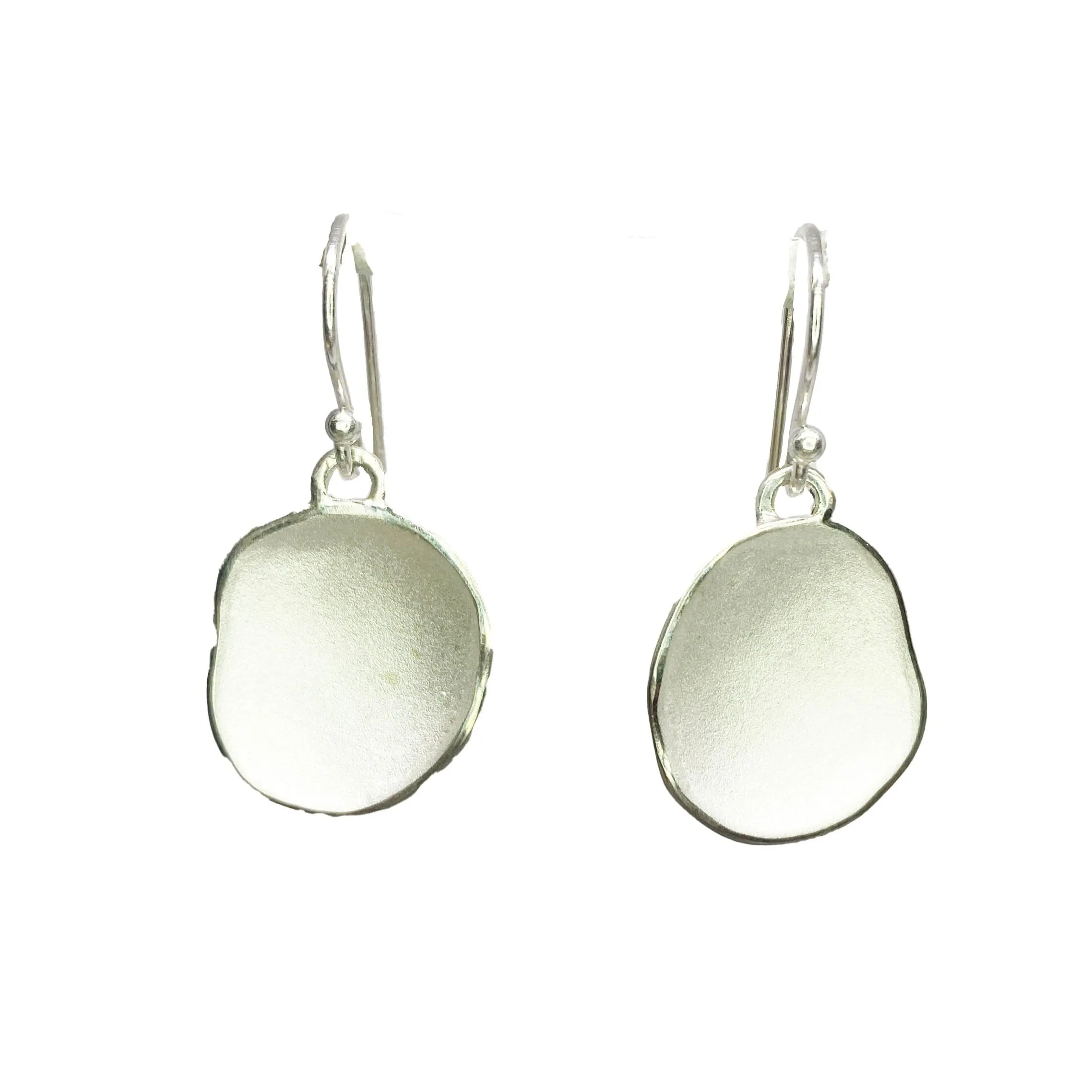 Small Wish Earrings in Sterling Silver by Sarah Richardson
